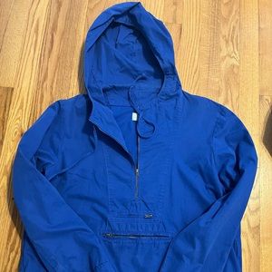 J Crew cotton hooded pullover. Size S